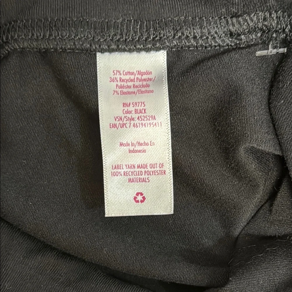 Justice Girls XL 16/18 Black High Rise Stretch Leggings